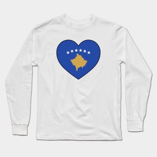 Heart - Kosovo Long Sleeve T-Shirt